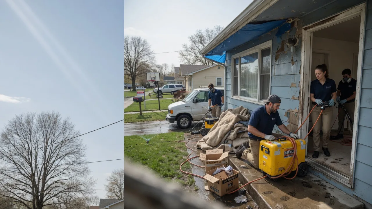 Basement Flood Cleanup in Lawndale, IL near me